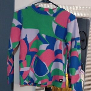 Kids Fleece Longsleeve Crew Neck Shirt